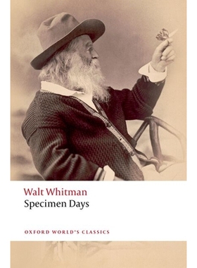 Specimen Days 懷特曼日記 9780198861386