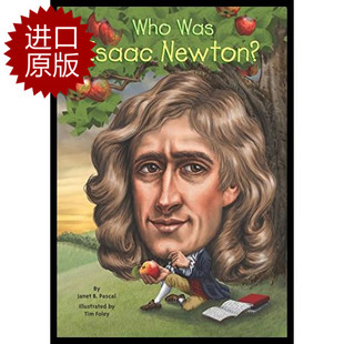 系列 人物传记 Who Newton? 中小学生读物 Isaac 牛顿是谁? Was 进口原版 现货 英文原版