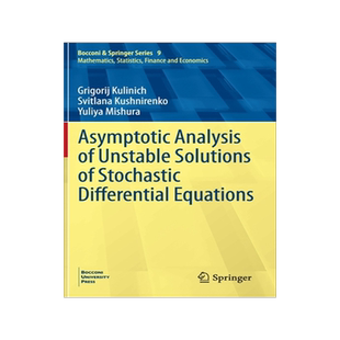 预订 Asymptotic Analysis of Unstable Solutions of Stochastic Differential Equations