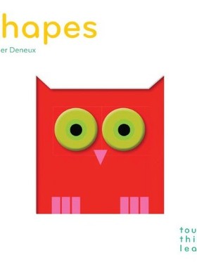 英文原版 小手摸摸全知道：形状 Touchthinklearn: Shapes 9781452117270