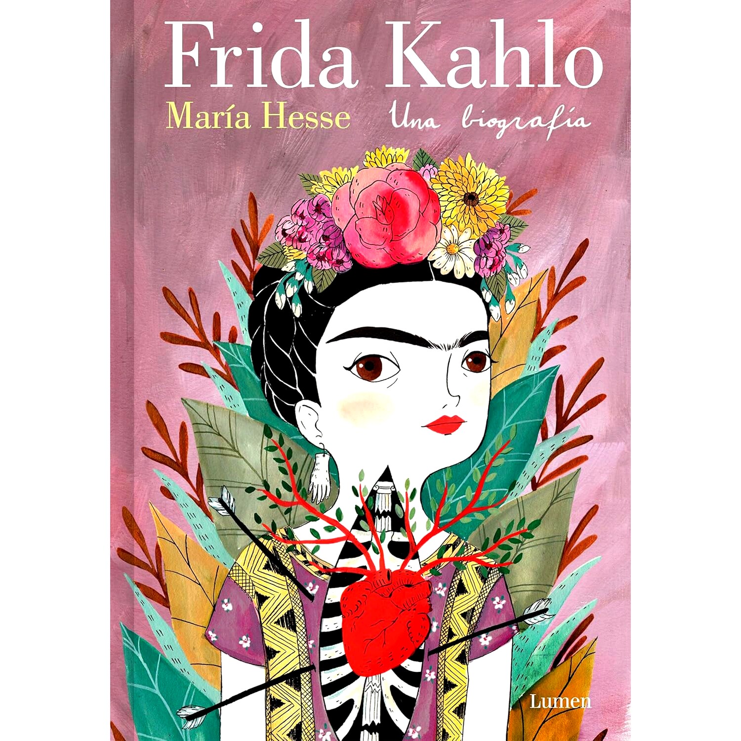现货 西班牙语原版 弗里达·卡罗漫画传记 逝世70周年特别版 María Hesse 精装 Frida Kahlo. Una Biografía