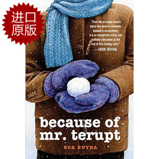 Mr. 现货 Because Terupt都怪特鲁普先生 英文原版