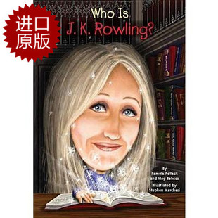 英文原版 Who Is J.K. Rowling? JK罗琳是谁 中小学生读物 Who Was/Is?系列 进口原版 人物传记