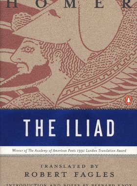 英文原版 荷马：伊利亚特 企鹅经典豪华毛边版 Robert Fagles译本 Homer: The Iliad (Penguin Classics Deluxe Edition)