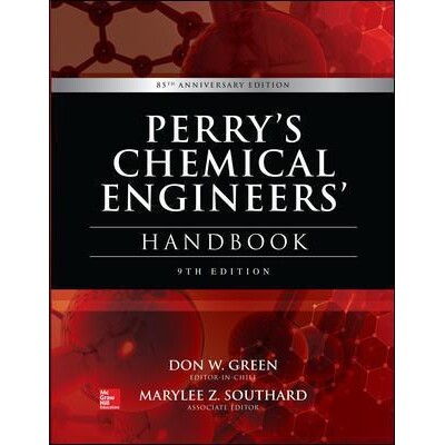 Perry’s Chemical Engineers’ Handbook, 9th Edition 佩里化学工程师手册(第 9 版) 9780071834087