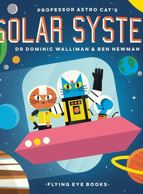 英文原版 太空猫：太阳系冒险 精装科普绘本 Professor Astro Cat's Solar System
