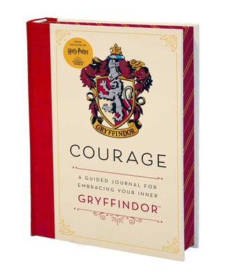 英文原版 哈利波特：勇气 格兰芬多笔记本 周边 Harry Potter: Courage: A Guided Journal for Embracing Your Inner Gryffindor