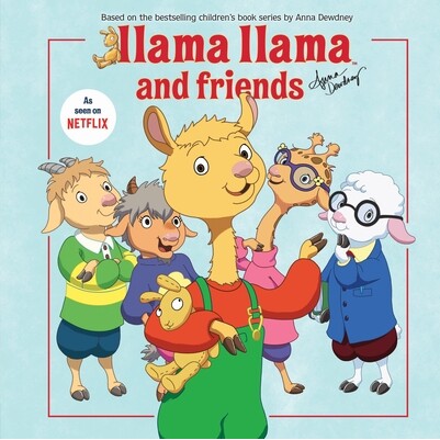 预订 骆马 骆马和朋友们 亲子故事 英文 小羊驼拉玛 Llama Llama Llama Llama and Friends:9781524783921