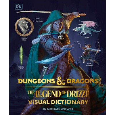 预订 龙与地下城 崔斯特传奇 视觉词典 青年非小说类书籍 参考 英文 Dungeons and Dragons The Legend of Drizzt Visual Dictiona