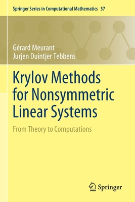 预订 Krylov Methods for Nonsymmetric Linear Systems