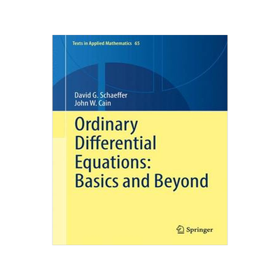 预订 Ordinary Differential Equations: Basics and Beyond