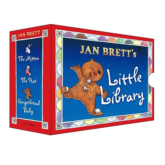 预订 简·布雷特的小图书馆 幽默故事 英文  Jan Brett's Little Library:9780399241833图片