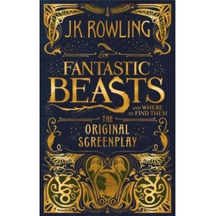 神奇动物在哪里 英文原版 Fantastic Beasts 哈利波特JK罗琳原版书