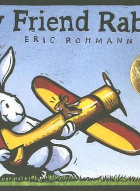 英文原版 My Friend Rabbit 我的兔子朋友 凯迪克金奖作品