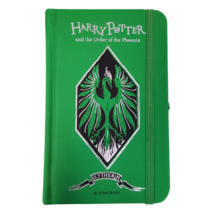 英文原版 哈利·波特学院版笔记本 斯莱特林 Slytherin Notebook 凤凰社 官方周边 Harry Potter and the Order of the Phoenix
