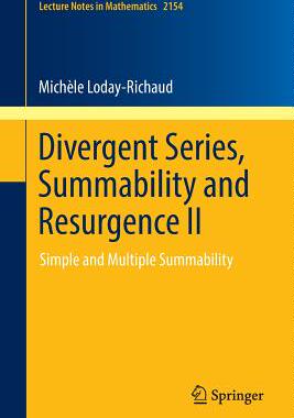 预订 Divergent Series, Summability and Resurgence II