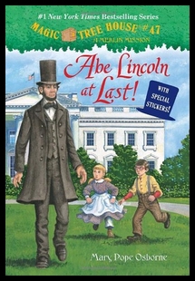 预售 英文原版 神奇树屋·梅林任务19:林肯 Abe Lincoln at Last! (Magic Tree House (R) Merlin Mission)