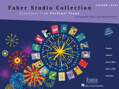 英文原版 钢琴启蒙：初级曲目精选 Faber Studio Collection, Primer Level: Selections from PreTime Piano
