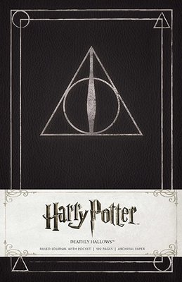 Harry Potter Deathly Hallows Hardcover Ruled Journal 哈利波特：死亡圣器笔记本