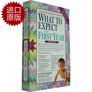现货 英文原版 海蒂育儿大百科(0-1岁) What to Expect the First Year