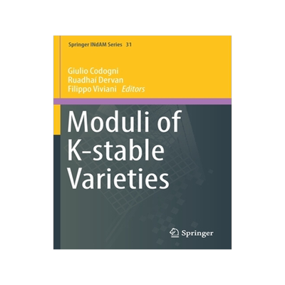 预订 Moduli of K-stable Varieties