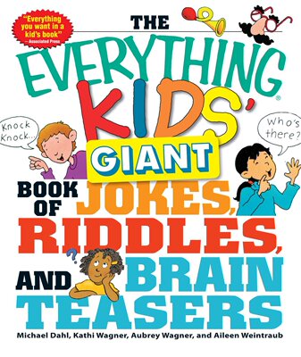 现货 英文原版 孩子的百宝箱：笑话、谜语、脑筋急转弯 The Everything Kids' Giant Book of Jokes, Riddles, and Brain Teasers