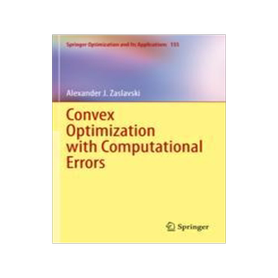 预订 Convex Optimization with Computational Errors