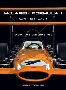 现货 McLaren Formula 1 Car by Car: Every Race Car Since 1966