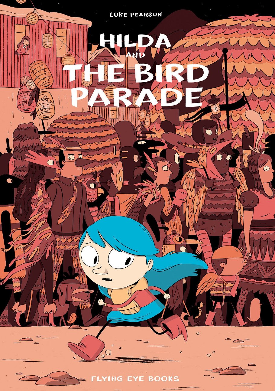 英文原版 希尔达3:希尔达与鸟的游行 netflix动画原著漫画 hilda and
