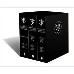 TOLKIEN GUIDE THE expanded 9780008214548 预订 and COMPANION Set Boxed AND edition Revised
