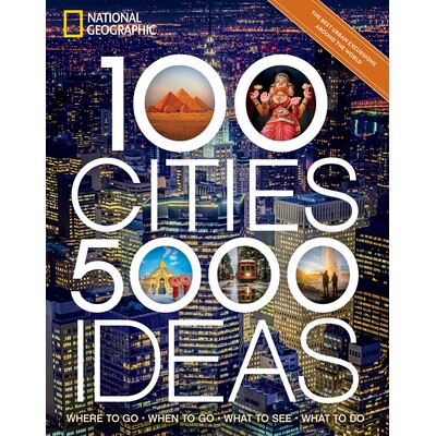 预订 5000个创意 100个城市，5000个想法：去哪里、何时去、做什么、看什么 旅行 食宿交通 英文 100 Cities, 5,000 Ideas: Where