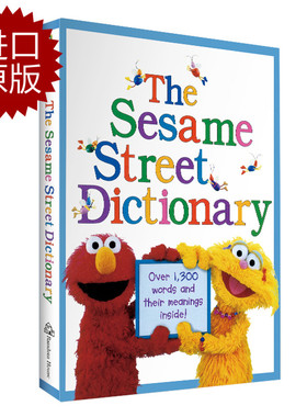 现货 英文原版 芝麻街词典 The Sesame Street Dictionary 9780375828102