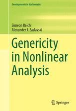 预订 Genericity in Nonlinear Analysis