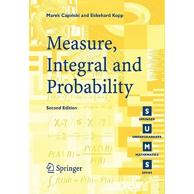 Measure, Integral and Probability 测度、积分与概率 9781852337810