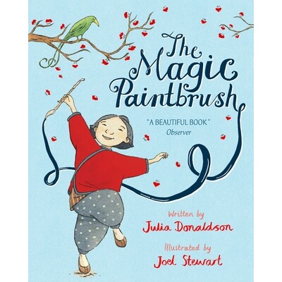 英文原版 魔法毛笔 咕噜牛作者Julia Donaldson 改编神笔马良的故事 平装绘本 The Magic Paintbrush