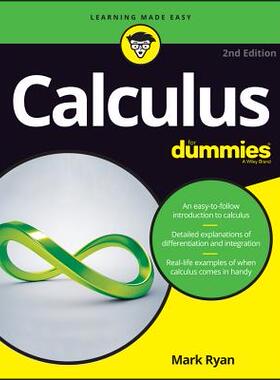 预售 英文原版 微积分傻瓜书 Calculus For Dummies, 2Nd Edition