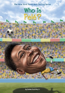 预售 球王贝利是谁？ 英文原版 Pele? Who 中小学生读物 Is?系列 人物传记 进口原版 Was