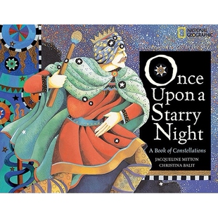 预订 星夜传说：星座书 科学自然 天文  英文 Once Upon a Starry Night: A  Book of Constellations