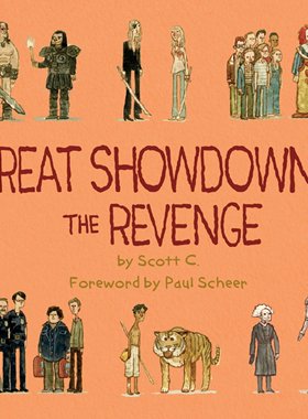 英文原版 Scott Campbell的异想电影插画：复仇 Great Showdowns: The Revenge
