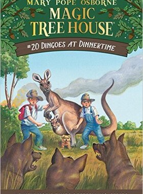 预售 Magic Tree House: Dingoes at Dinnertime 英文原版 神奇树屋20：解除魔咒