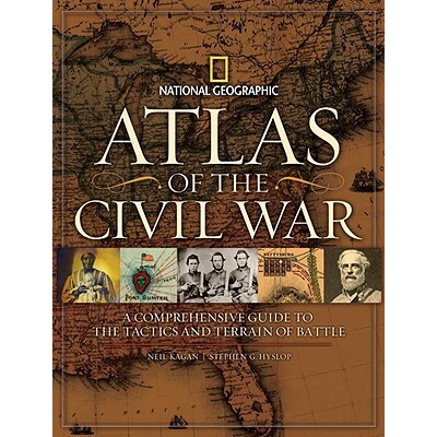 预订 内战地图集：战斗战术和地形的完整指南 美国历史 英文 Atlas of the Civil War: A Complete Guide to the Tactics and Terr