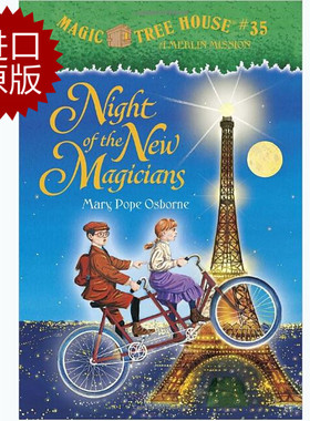 现货 英文原版 神奇树屋·梅林任务7：新魔术师之夜 Night of the New Magicians (Magic Tree House (R) Merlin Mission)
