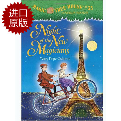 英文原版神奇树屋梅林任务