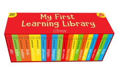 现货 儿童早教认知启蒙单词纸板书 20册礼品套装 Wonder House 英文原版 My First Complete Learning Library Board Books