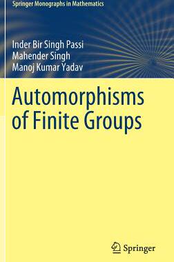 预订 Automorphisms of Finite Groups
