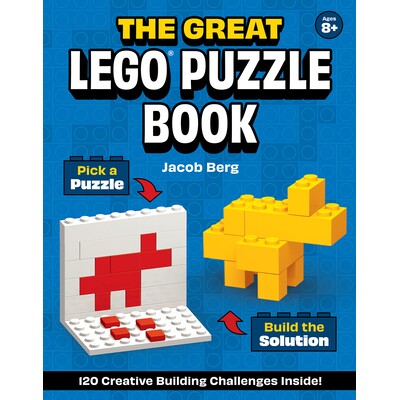 预订 伟大的乐高拼图书:120 个创意拼搭挑战 英文 玩具玩偶 The Great LEGO Puzzle Book: 120 Creative Building Challenges