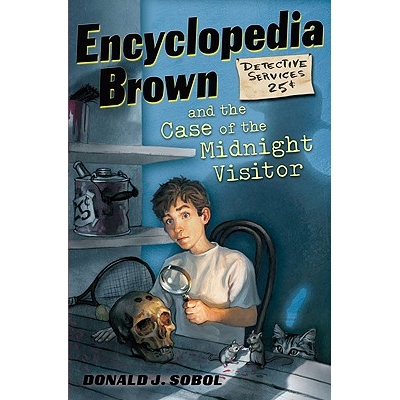 预订 百科全书布朗和午夜访客的案例 家庭故事 英文 百科小神探布朗 Encyclopedia Brown Encyclopedia Brown and the Case of the