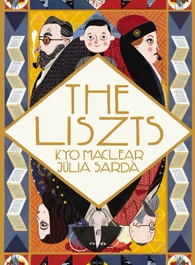 预售 英文原版 李斯特一家 Julia Sarda 绘本 The Liszts 平装