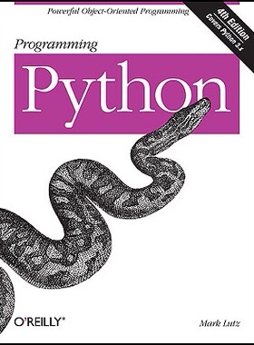 英文原版 Python编程 Mark Lutz 第四版 Programming Python: Powerful Object-Oriented Programming