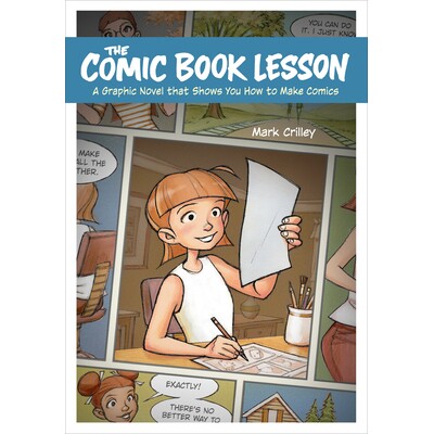 预订 漫画书课 一本教你制作漫画的图像小说 艺术技法 艺术创作 技法教程 英文版 Comic Book Lesson:9781984858436